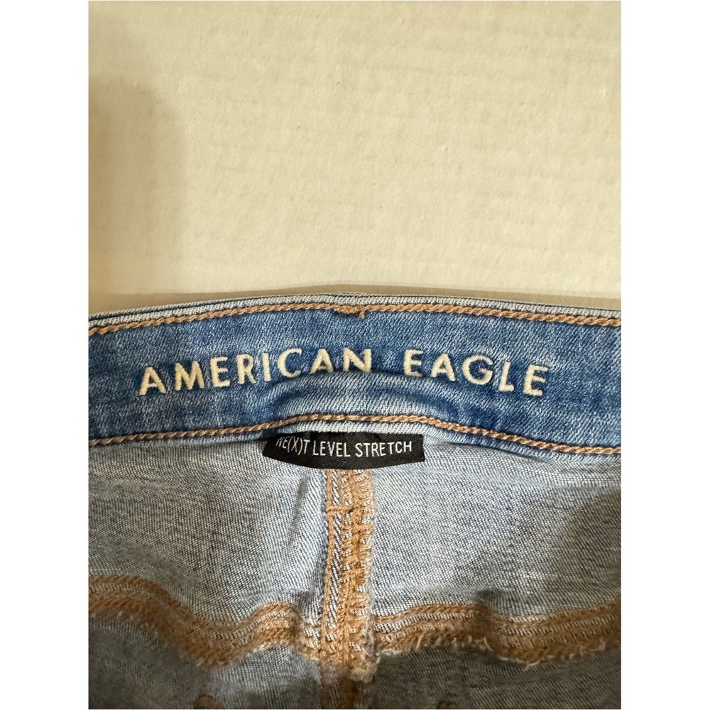 American Eagle Womens Low Rise Flare Jeans Size 2 Festival - Picture 3 of 6